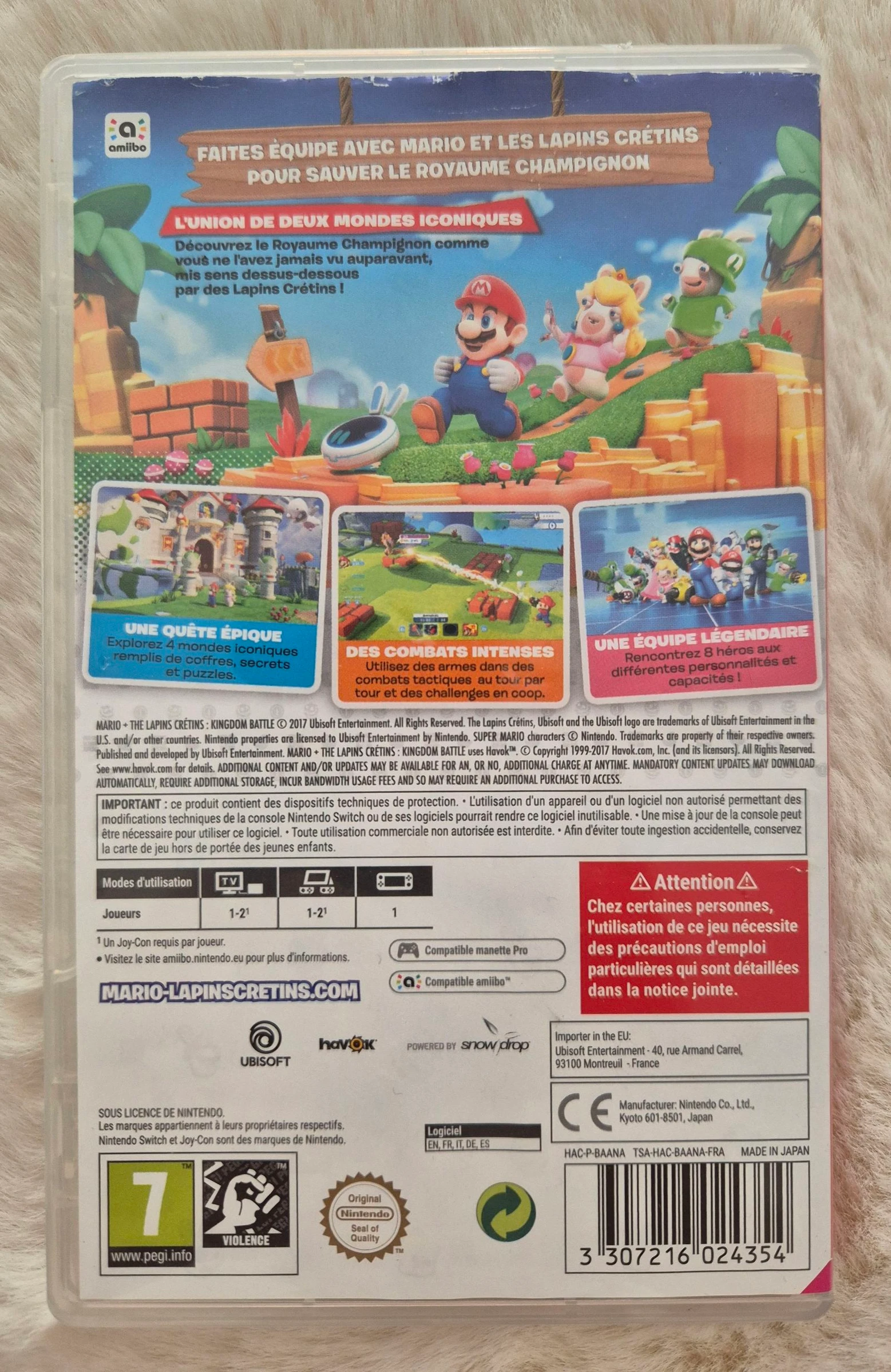 Mario + Rabbids game Nintendo Switch – photo 2